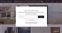 Desktop Screenshot of perigold.com